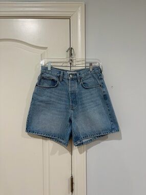 Topshop Light Blue Denim Jean Shorts